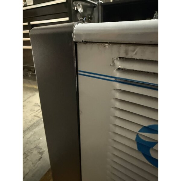 Scratch and Dent Follett 7CI112A-IW-CL-ST-00 Champion 7 Series Air Cooled Chewblet Countertop Ice Maker and Water Dispenser with 7 lb. Bin and Filter - 115V, 100 lb.