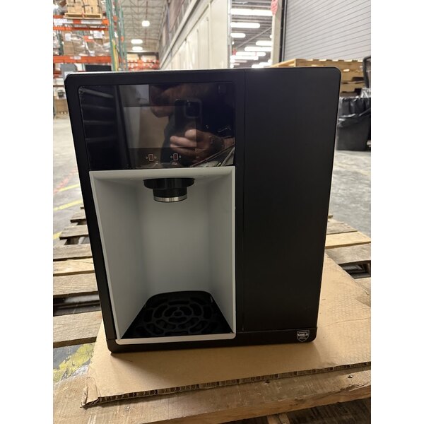 Scratch and Dent Follett 7CI112A-IW-CL-ST-00 Champion 7 Series Air Cooled Chewblet Countertop Ice Maker and Water Dispenser with 7 lb. Bin and Filter - 115V, 100 lb.