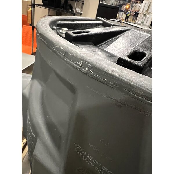 Scratch and Dent Liberty Pump PRO380-Series P382LE41 2" Simplex Sewage System - 4/10 hp, 115V
