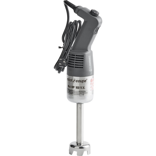 Scratch and Dent Robot Coupe MMP160VV Mini 7" Variable Speed Immersion Blender - 1/3 HP