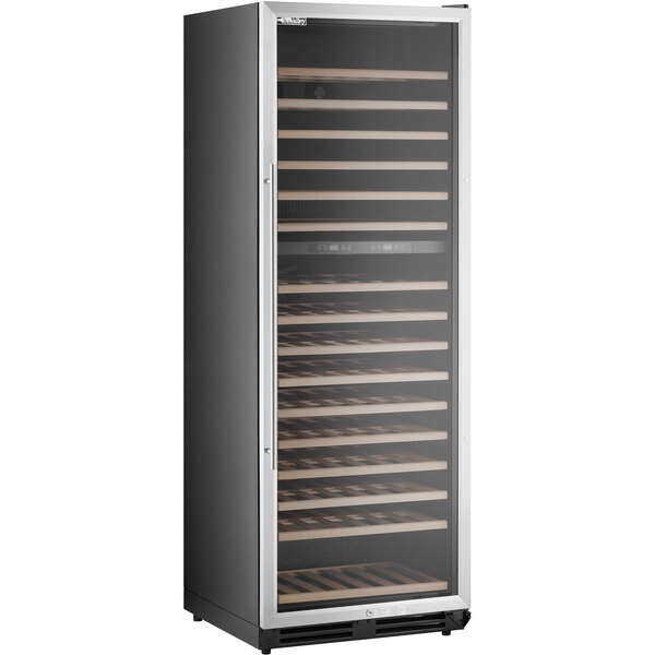 Scratch and Dent AvaValley WRC-220-DZ Dual Temperature Full Glass Door Commercial Wine Cooler