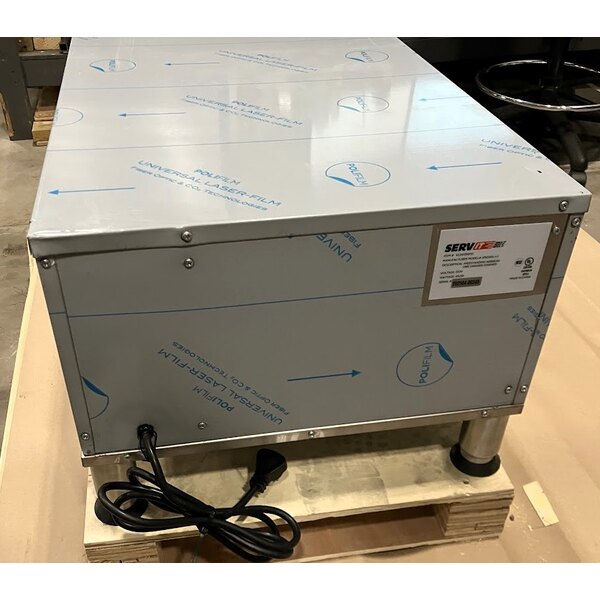Scratch and Dent ServIt WDNFS-1 Single Narrow Freestanding Drawer Warmer - 450W, 120V