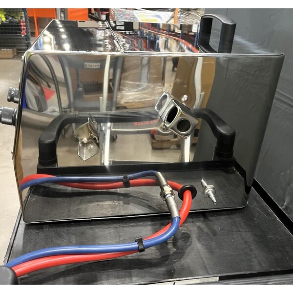 Scratch and Dent Pavoni Ciocospritz 16 1/2" x 15 3/4" x 15 3/4" Stainless Steel Countertop Electric Chocolate Sprayer CIOCOSPRITZ110V - 110V