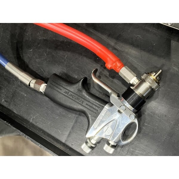 Scratch and Dent Pavoni Ciocospritz 16 1/2" x 15 3/4" x 15 3/4" Stainless Steel Countertop Electric Chocolate Sprayer CIOCOSPRITZ110V - 110V