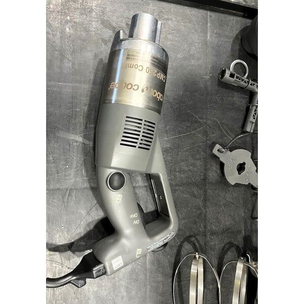 Scratch and Dent Robot Coupe CMP250 Combi Compact 10" Immersion Blender with 8" Whisk - 1/2 HP