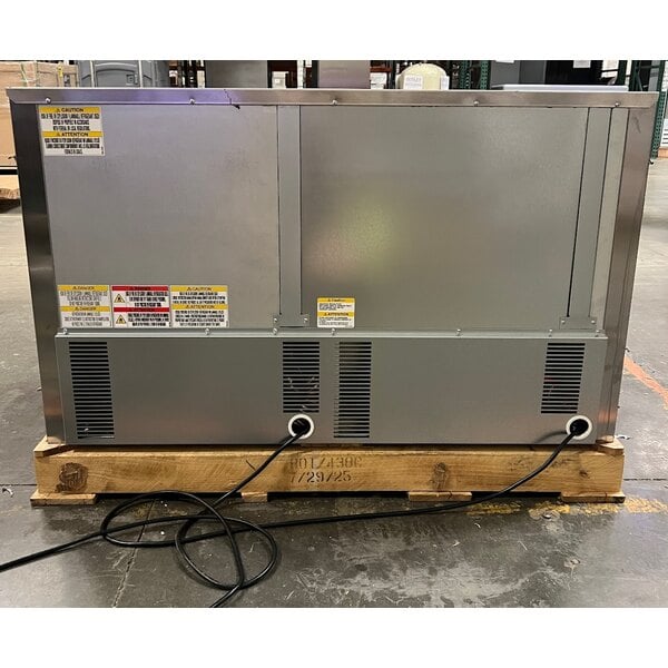 Scratch and Dent Beverage-Air UCRF48AHC-1-SA-B-23 48" Low Profile Dual Temp Undercounter Refrigerator / Freezer