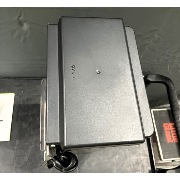 Scratch and Dent Vitamix 20001 Mix'n Mixer Countertop Frozen Dessert Mixer with Permanent Soft Ice Cream Cone-Shaped Agitator - 120V