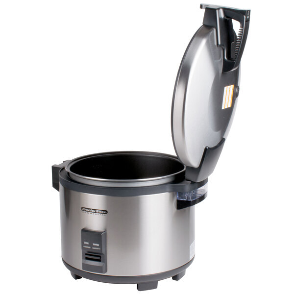 Scratch and Dent Proctor Silex 37560R 60 Cup (30 Cup Raw) Electric Rice Cooker / Warmer - 120V