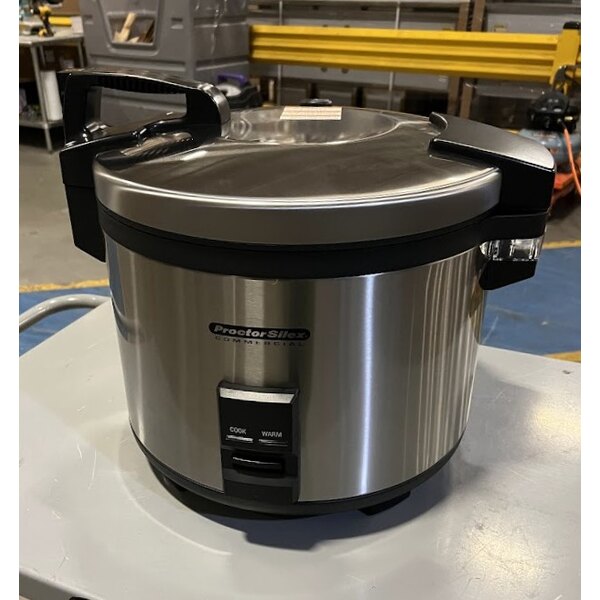 Scratch and Dent Proctor Silex 37560R 60 Cup (30 Cup Raw) Electric Rice Cooker / Warmer - 120V