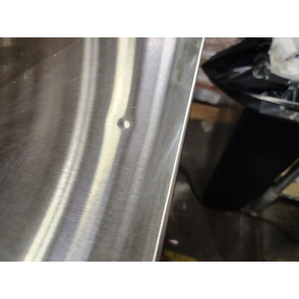 Scratch and Dent Avantco SS-PT-71M-18-C 70" 3 Door Mega Top Stainless Steel Refrigerated Sandwich Prep Table with Workstation and Extra Deep Cutting Board