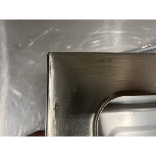 Scratch and Dent Avantco TM-12H Top Mount Drop-In Full Size Hot Food Well with Round Inside Corners and Drain - 240V, 1,600W