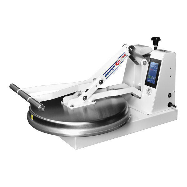 Scratch and Dent DoughXpress DM-18 18" Manual Clamshell Pizza Dough Press - 120V, 1150W