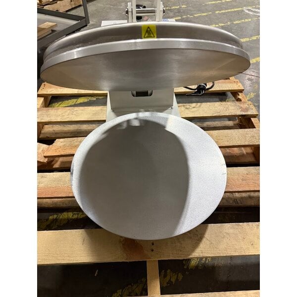 Scratch and Dent DoughXpress DM-18 18" Manual Clamshell Pizza Dough Press - 120V, 1150W