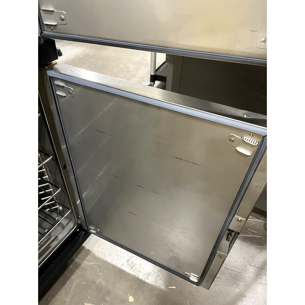 Scratch and Dent Alto-Shaam 1200-TH SX 208/240V/1 Full Height Cook and Hold Oven with Simple Controls - 208-240V, 6200-8200W