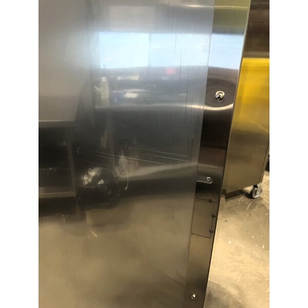 Scratch and Dent Alto-Shaam 1200-TH SX 208/240V/1 Full Height Cook and Hold Oven with Simple Controls - 208-240V, 6200-8200W