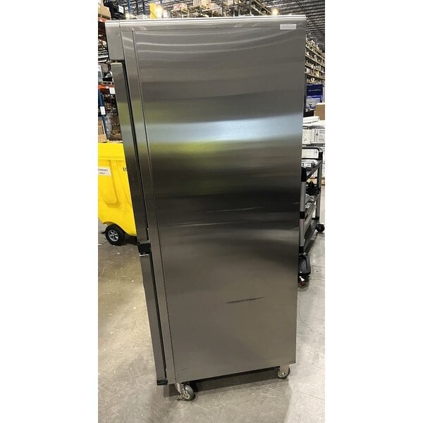 Scratch and Dent Alto-Shaam 1200-TH SX 208/240V/1 Full Height Cook and Hold Oven with Simple Controls - 208-240V, 6200-8200W