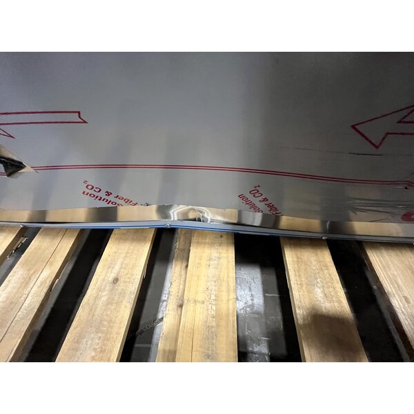 Scratch and Dent Advance Tabco HF-3G Natural Gas Three Pan Powered Hot Food Table - Open Well