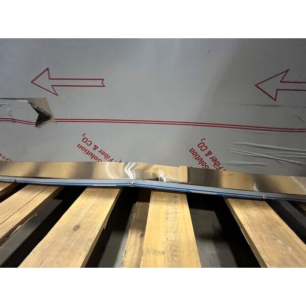 Scratch and Dent Advance Tabco HF-3G Natural Gas Three Pan Powered Hot Food Table - Open Well