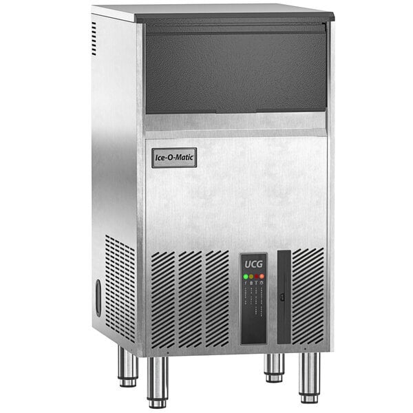Scratch and Dent Ice-O-Matic UCG130A 18" Air Cooled Undercounter Gourmet Cube Ice Machine - 115V, 1 Phase, 121 lb.