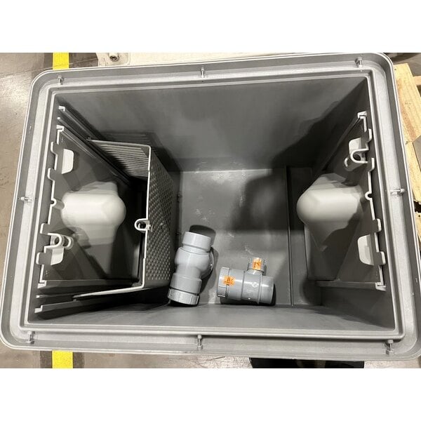 Scratch and Dent Endura 3950A03T 100 lb. 50 GPM Grease Trap with 3" Threaded Connections