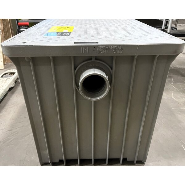 Scratch and Dent Endura 3950A03T 100 lb. 50 GPM Grease Trap with 3" Threaded Connections
