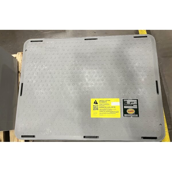 Scratch and Dent Endura 3950A03T 100 lb. 50 GPM Grease Trap with 3" Threaded Connections