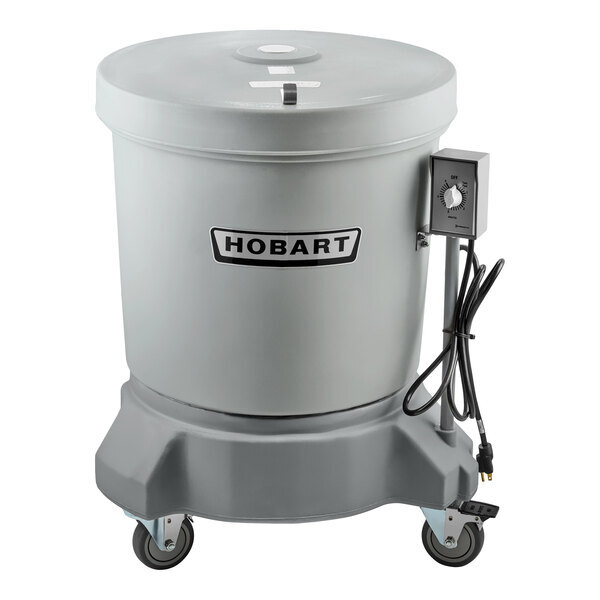 Scratch and Dent Hobart SDPE-11 20 Gallon Electric Polyethylene Salad Dryer - 1/4 HP