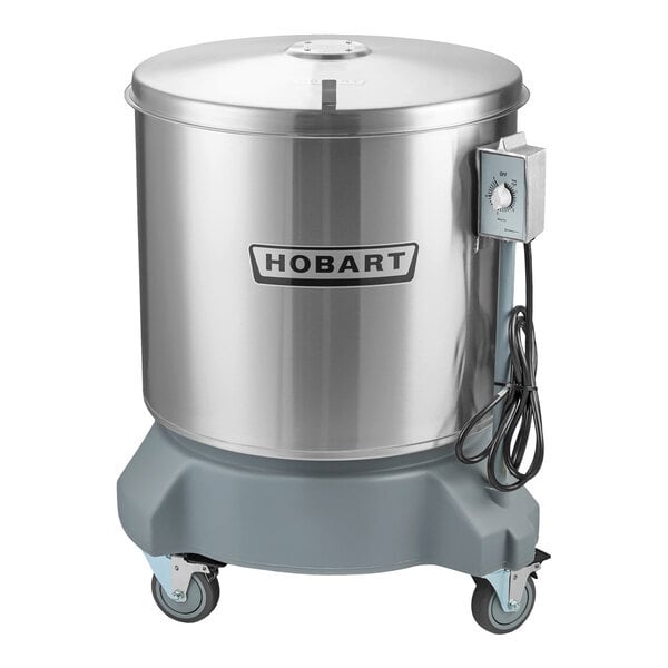 Scratch and Dent Hobart SDPS-11 20 Gallon Electric Stainless Steel Salad Dryer - 1/4 HP
