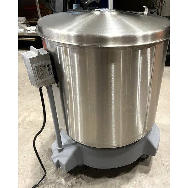 Scratch and Dent Hobart SDPS-11 20 Gallon Electric Stainless Steel Salad Dryer - 1/4 HP