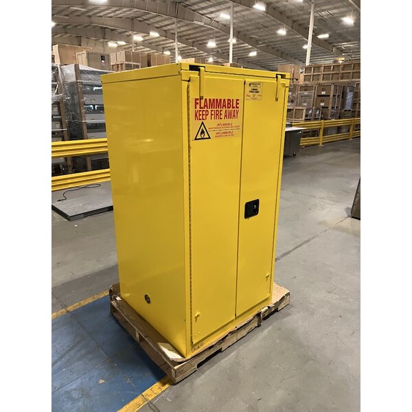 Scratch and Dent Durham Mfg 60 Gallon Steel Self-Closing Flammable Liquids Storage Cabinet 1060S-50