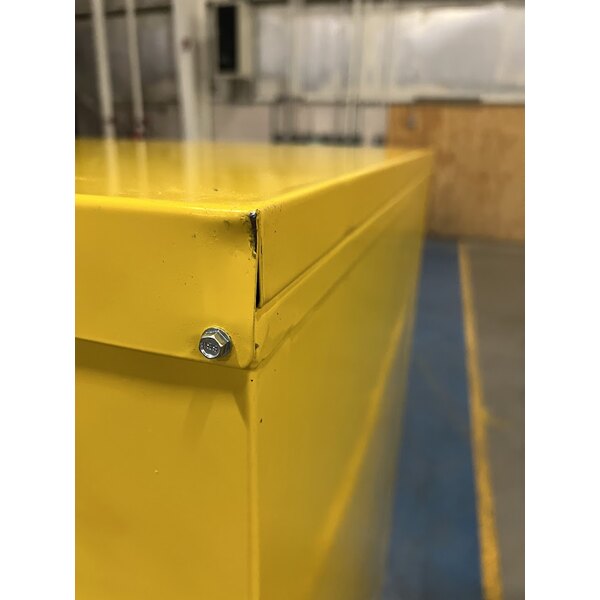 Scratch and Dent Durham Mfg 60 Gallon Steel Self-Closing Flammable Liquids Storage Cabinet 1060S-50