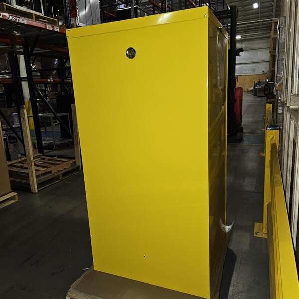 Scratch and Dent Durham Mfg 60 Gallon Steel Self-Closing Flammable Liquids Storage Cabinet 1060S-50