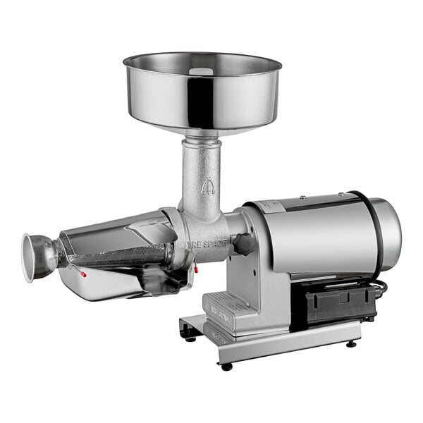 Scratch and Dent Tre Spade BIG-80 Electric Tomato Mill F07600/CSA - 3/4 hp, 430W
