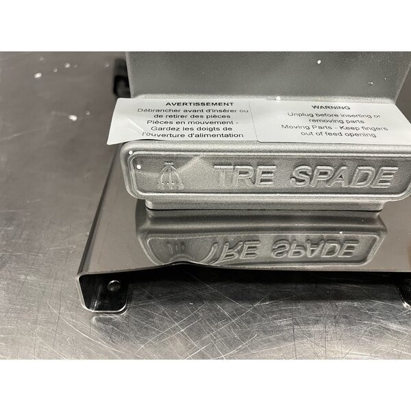 Scratch and Dent Tre Spade BIG-80 Electric Tomato Mill F07600/CSA - 3/4 hp, 430W