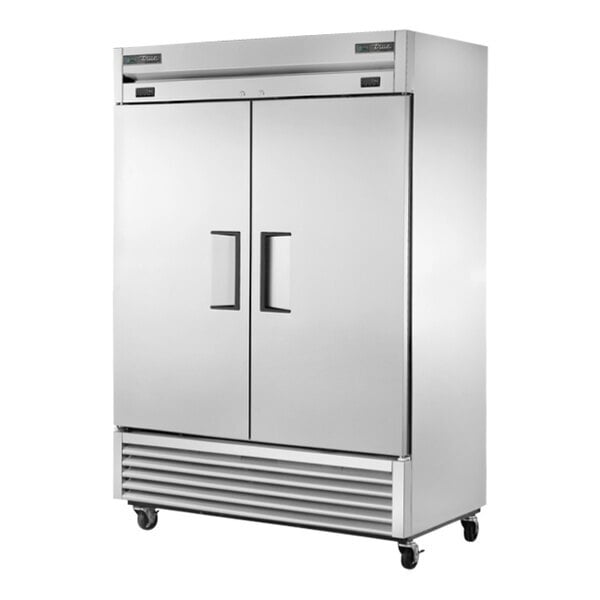 Scratch and Dent True T-49DT-HC 54 1/8" Bottom Mounted Solid Door Reach-In Combination Refrigerator / Freezer