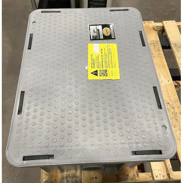 Scratch and Dent Endura 3920A02T 40 lb. 20 GPM Grease Trap with 2" Threaded Connections