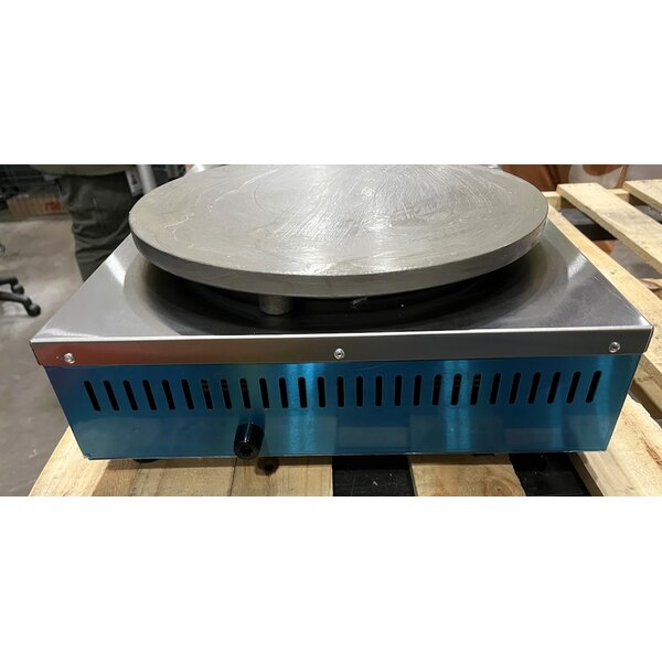 Scratch and Dent Carnival King CM16DBL 16" Dual Steel Crepe Maker - 208/240V