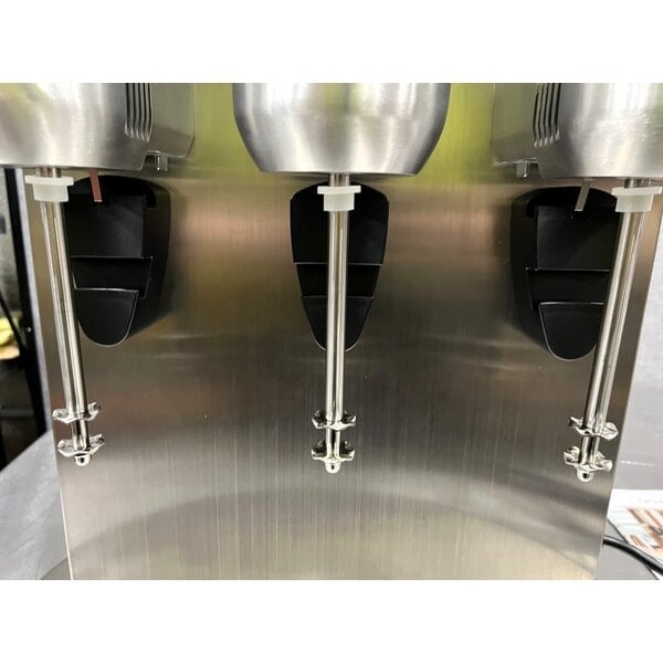 Scratch and Dent AvaMix ADM3 Freestanding Triple Spindle Drink Mixer / Milkshake Machine - 120V, 1200W