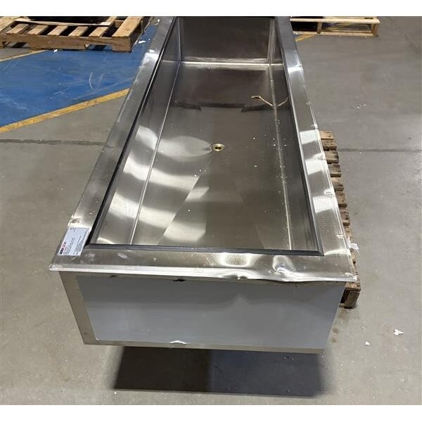 Scratch and Dent ServIt SDI-6A Six Pan Ice-Cooled Drop-In Food Well