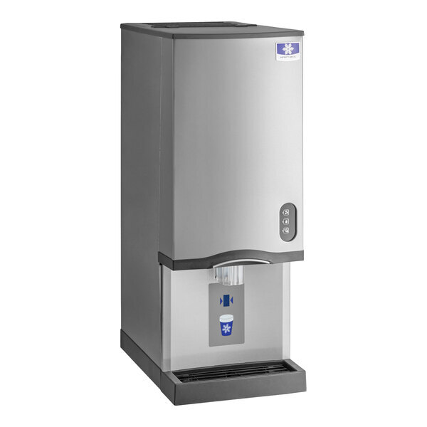 Scratch and Dent Manitowoc CNF0202A 16 1/4" Air Cooled Countertop Nugget Ice Maker / Water Dispenser - 20 lb. Bin with Sensor Dispensing - 120V
