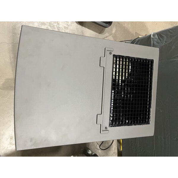 Scratch and Dent Manitowoc CNF0201A-L NEO 16 1/4" Air Cooled Countertop Nugget Ice Maker / Dispenser - 10 lb. Bin with Lever Dispensing - 115V