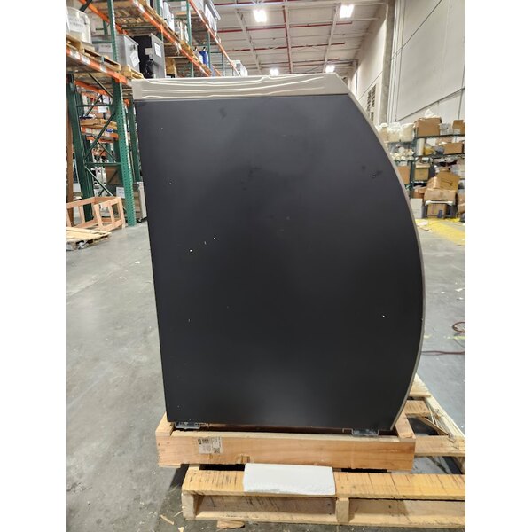 Scratch and Dent Avantco DLC64-HC-B 64" Black Curved Glass Refrigerated Deli Case