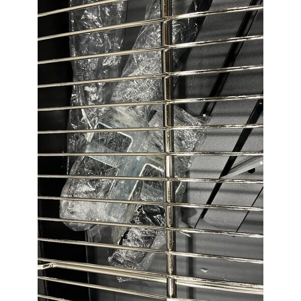 Scratch and Dent Backyard Pro CHAR-72 72" Heavy-Duty Steel Charcoal Grill with Adjustable Grates, Removable Legs, and Cover