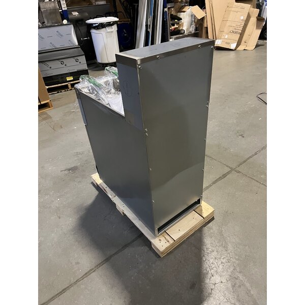 Scratch and Dent Dean by Frymaster SR114E Super Runner Economy 40 lb. Electric Floor Fryer - 208V, 1 Phase