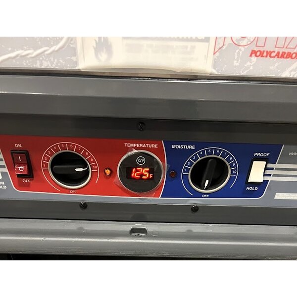 Scratch and Dent Metro C539-CFC-4-BU C5 3 Series Heated Holding / Proofing Cabinet with Clear Door - Blue