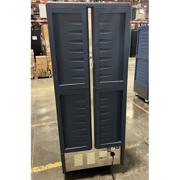 Scratch and Dent Metro C539-CFC-4-BU C5 3 Series Heated Holding / Proofing Cabinet with Clear Door - Blue