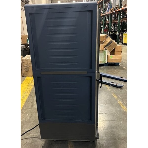 Scratch and Dent Metro C539-CFC-4-BU C5 3 Series Heated Holding / Proofing Cabinet with Clear Door - Blue