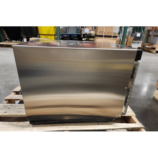 Scratch and Dent Amana RC22S2 Heavy Duty Stainless Steel Commercial Microwave Oven with Push Button Controls - 208/240V, 2200W