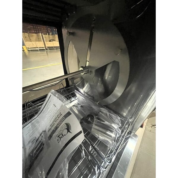 Scratch and Dent Cooking Performance Group CROE48D Electric Countertop Rotisserie Oven with 4 Baskets for 8 Chickens - 240V, 2800W