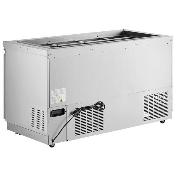 Scratch and Dent Avantco SS-CFT-60-HC 60" Stainless Steel Refrigerated Salad Bar / Cold Food Table